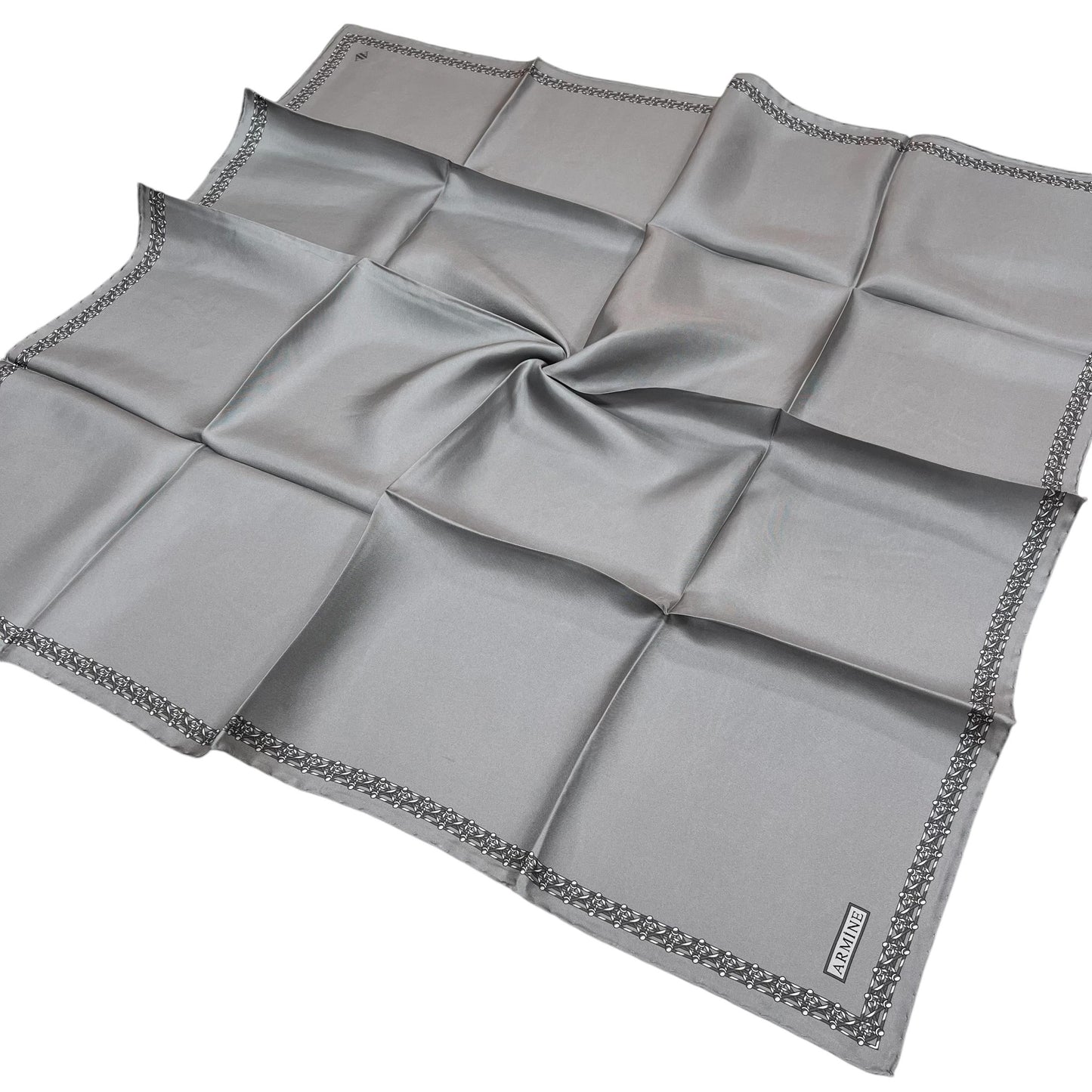 Armine İpek Eşarp 2025 Kış - 9260-32 Füme Twill
