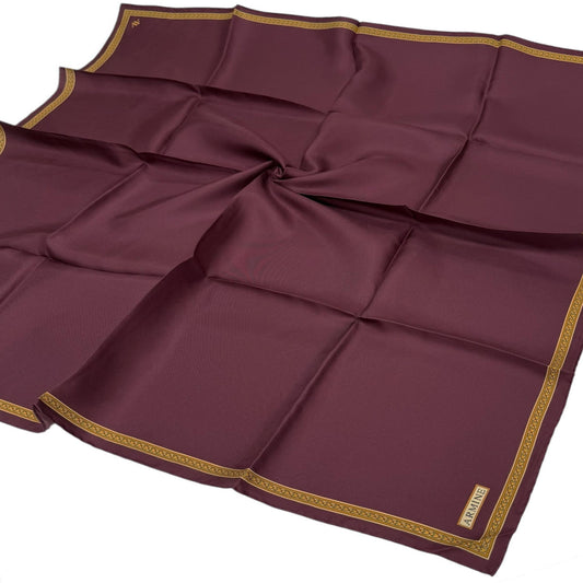 Armine İpek Eşarp 2025 Kış - 9261-51 Bordo Twill
