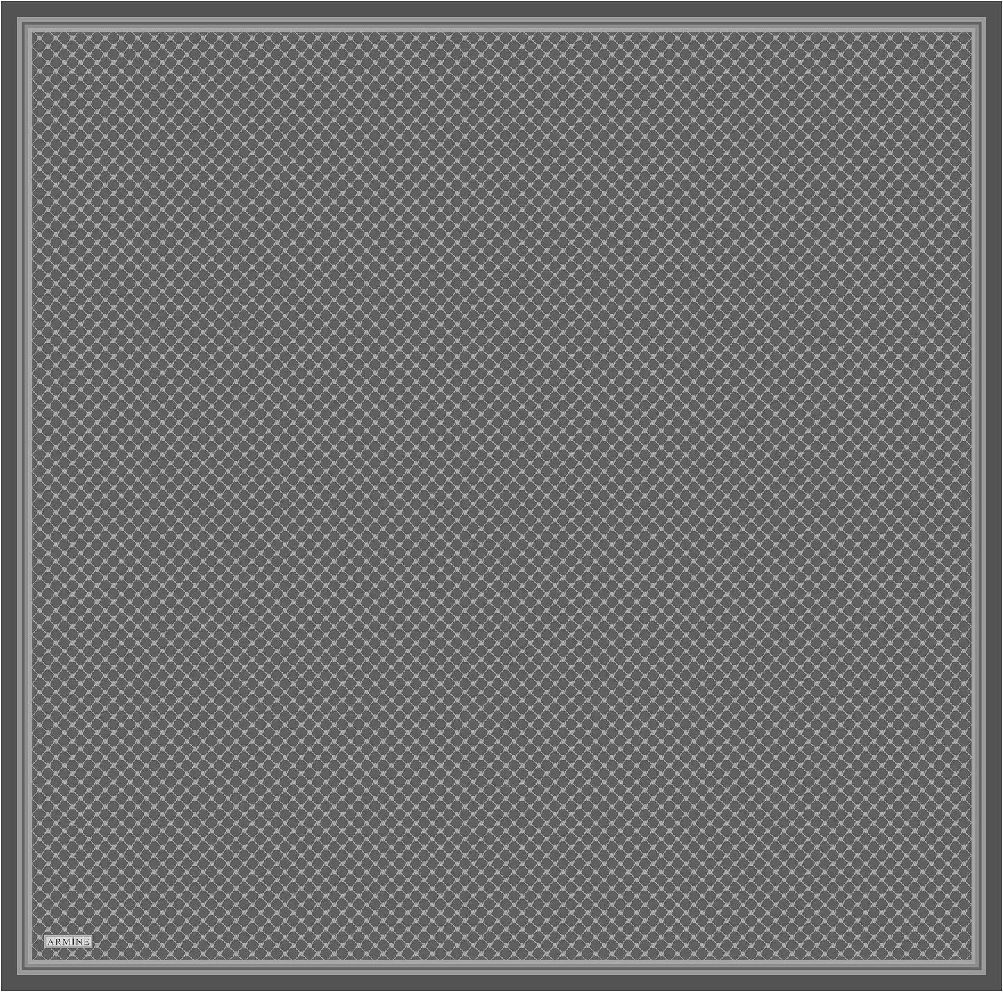 Armine İpek Eşarp 2025 Yaz - 9345-80 Duman Twill