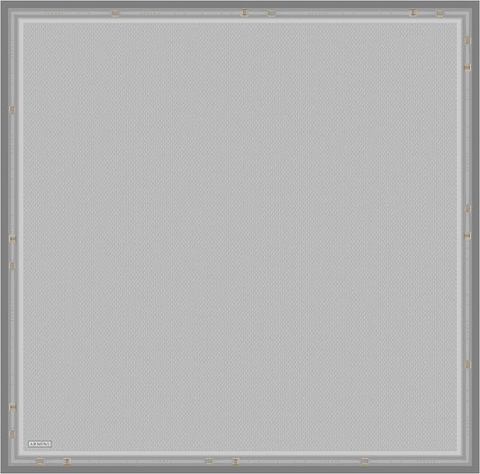 Armine İpek Eşarp 2026 Kış - 9401-53 Açık Gümüş Twill