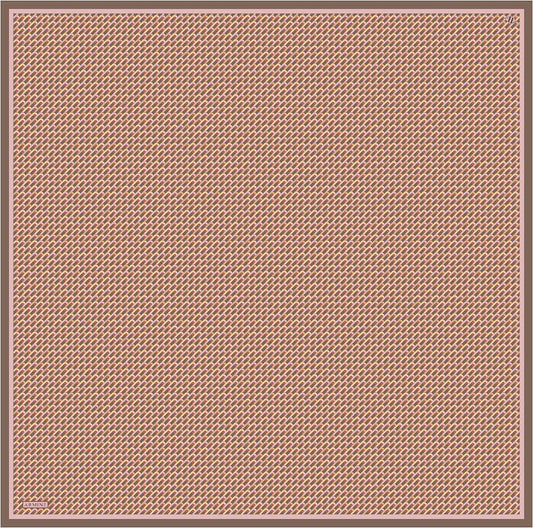 Armine İpek Eşarp 2026 Kış - 9417-05 Pudra Kahve Twill