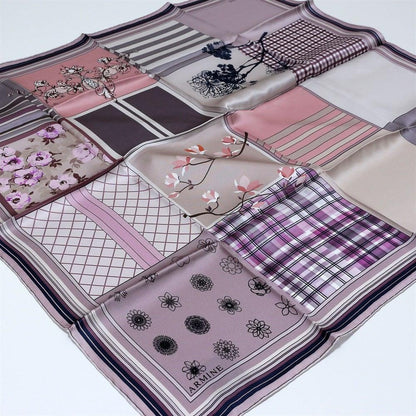 Armine İpek Eşarp Nostalji - 8303-35 Pudra Twill