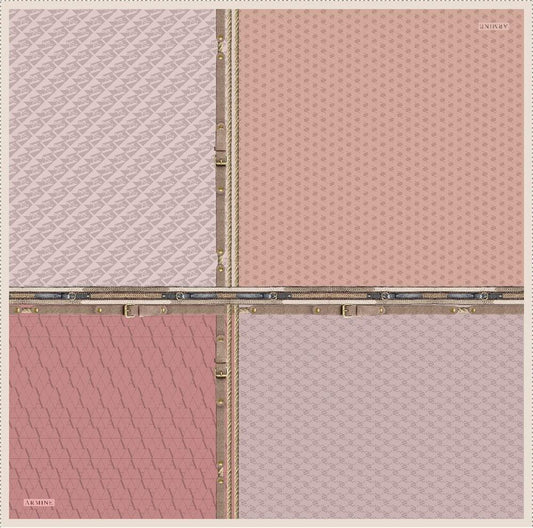 Armine İpek Eşarp Nostalji - 8519-33 Soğan Kabuğu Twill