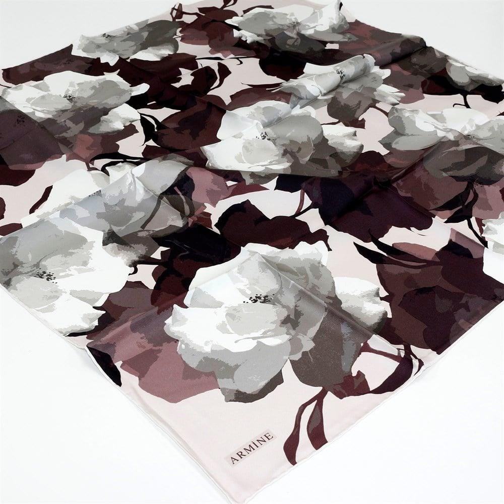 Armine İpek Eşarp Nostalji - 8534-87 Pudra Twill
