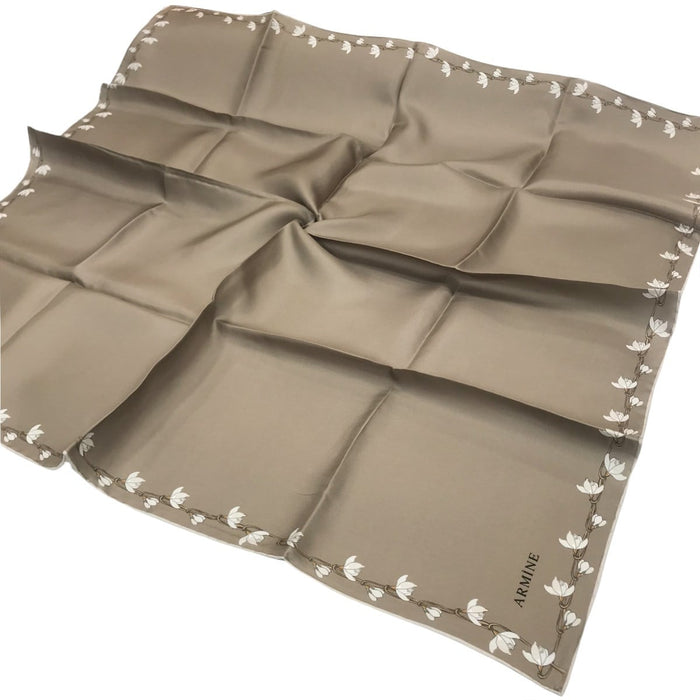 Armine İpek Eşarp Nostalji - 8553-86 Vizon Twill