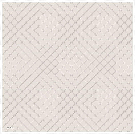 Armine İpek Eşarp Nostalji - 8555-02 Açık Pudra Twill
