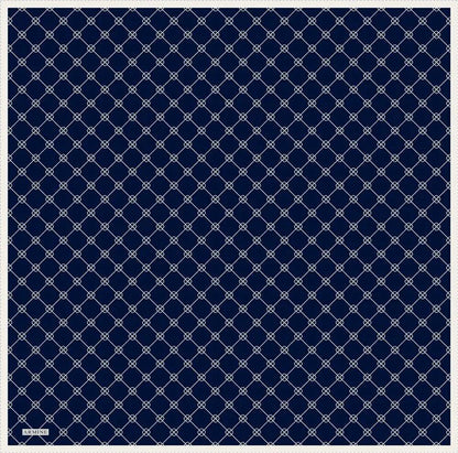 Armine İpek Eşarp Nostalji - 8555-15 Lacivert Twill