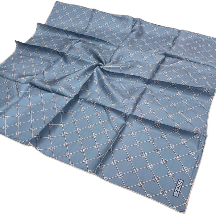 Armine İpek Eşarp Nostalji - 8555-17 Kot Mavi Twill