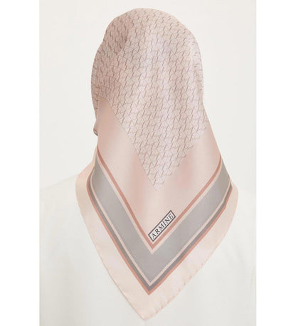 Armine İpek Eşarp Nostalji - 8724-05 Pudra Twill