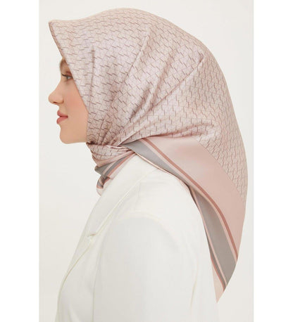 Armine İpek Eşarp Nostalji - 8724-05 Pudra Twill