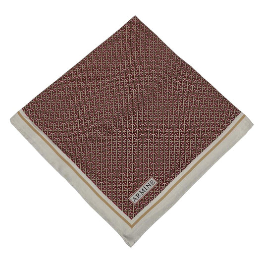 Armine İpek Eşarp Nostalji - 8733-07 Bordo Twill
