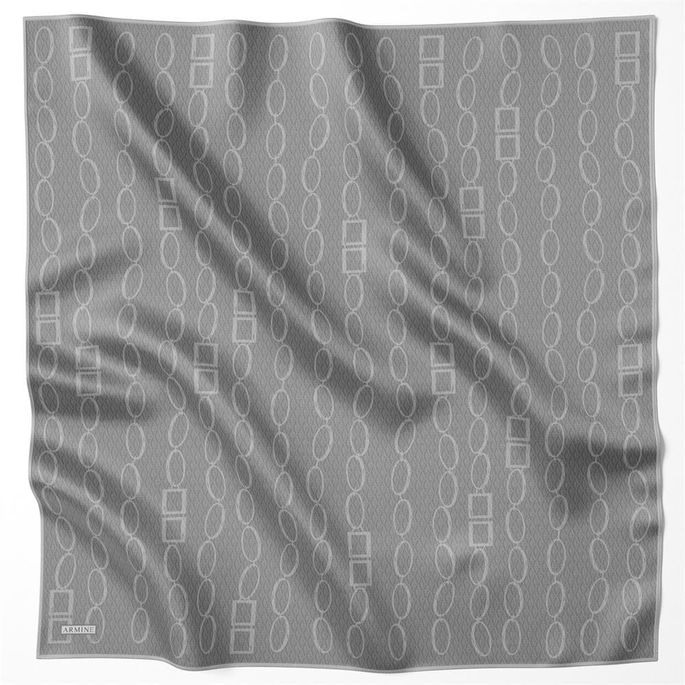 Armine İpek Eşarp Nostalji - 8925-32 Gri Twill