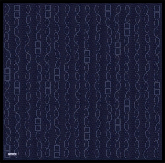 Armine İpek Eşarp Nostalji - 8925-34 Lacivert Twill