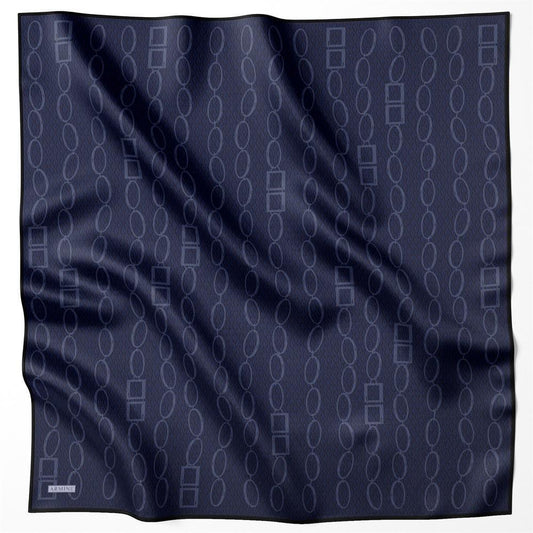 Armine İpek Eşarp Nostalji - 8925-34 Lacivert Twill