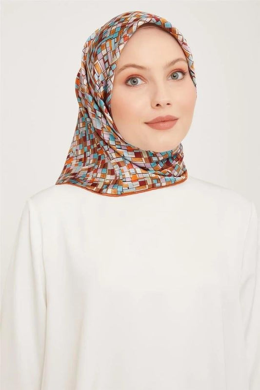 Armine İpek Eşarp Nostalji - 9004-07 Sura