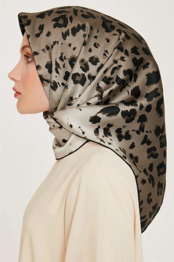 Armine İpek Eşarp Nostalji - 9249-03 Vizon Sura
