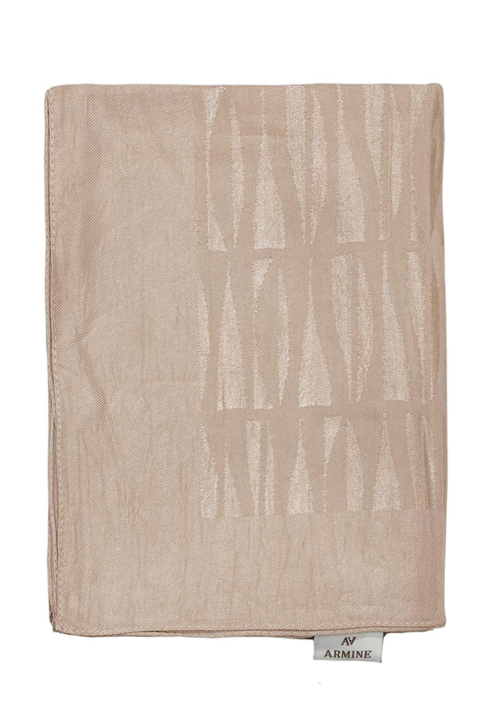 Armine Lyocell Şal - 3 - Soft Pudra 39