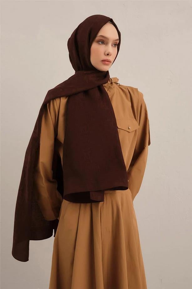 Armine Lyocell Şal - 6 - Bordo 32