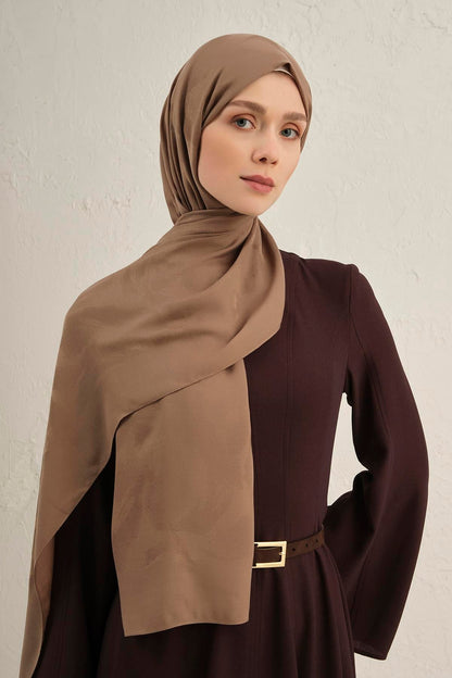 Armine Lyocell Viscon Şal - Dalga Desenli 1 - Vizon 09