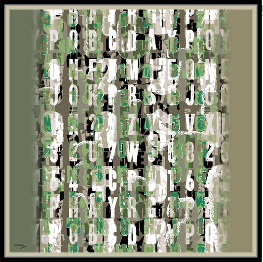 Armine Sport Twill Eşarp - 8020-06 Haki
