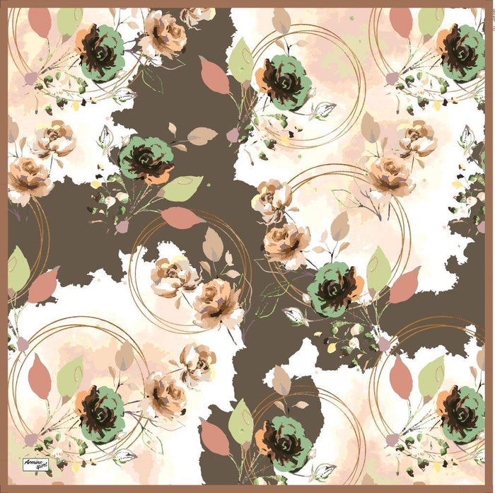 Armine Sport Twill Eşarp - 8027-12 Haki