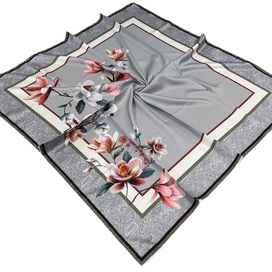 Armine Sport Twill Eşarp - 8532-35 Gri