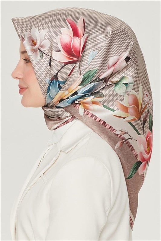 Armine Sport Twill Eşarp - 8532-81 Soft Pudra