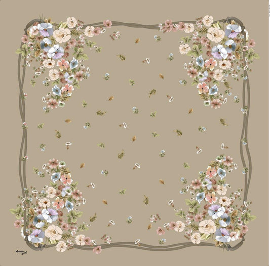 Armine Sport Twill Eşarp - 8533-92 Koyu Taş