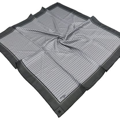 Armine Sport Twill Eşarp - 8556-06 Gri Siyah