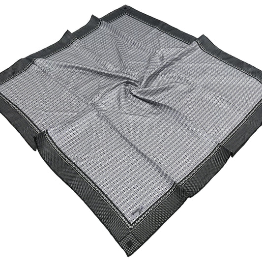 Armine Sport Twill Eşarp - 8556-06 Gri Siyah