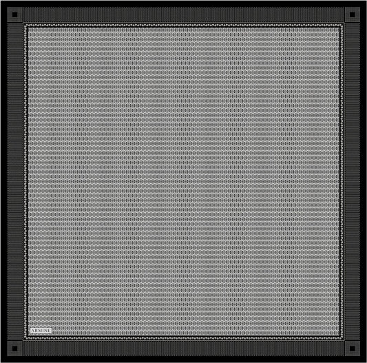 Armine Sport Twill Eşarp - 8556-06 Gri Siyah