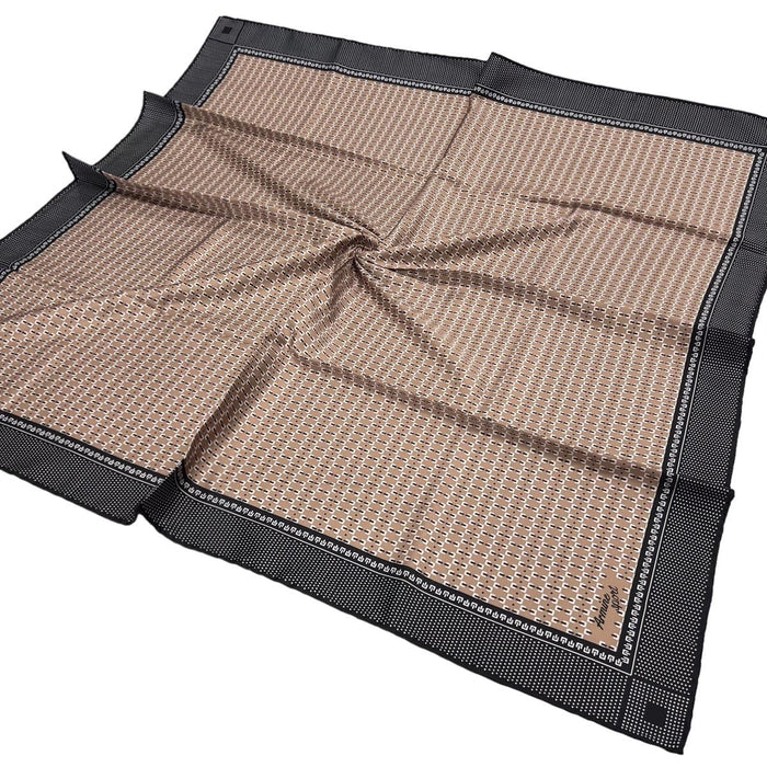 Armine Sport Twill Eşarp - 8556-101 Vizon Siyah