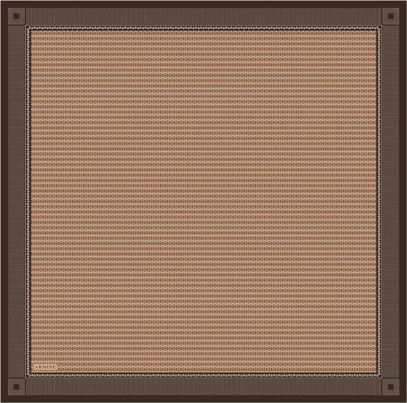 Armine Sport Twill Eşarp - 8556-31 Bakır