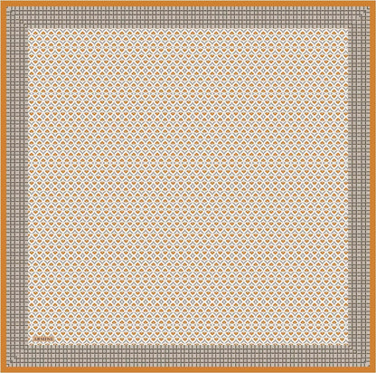 Armine Sport Twill Eşarp - 8557-36 Bej Turuncu