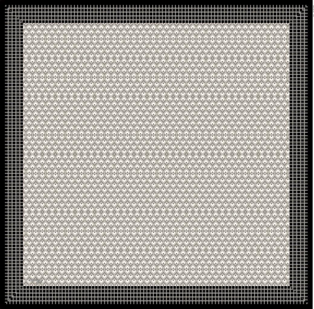 Armine Sport Twill Eşarp - 8557-91 Açık Gri Siyah