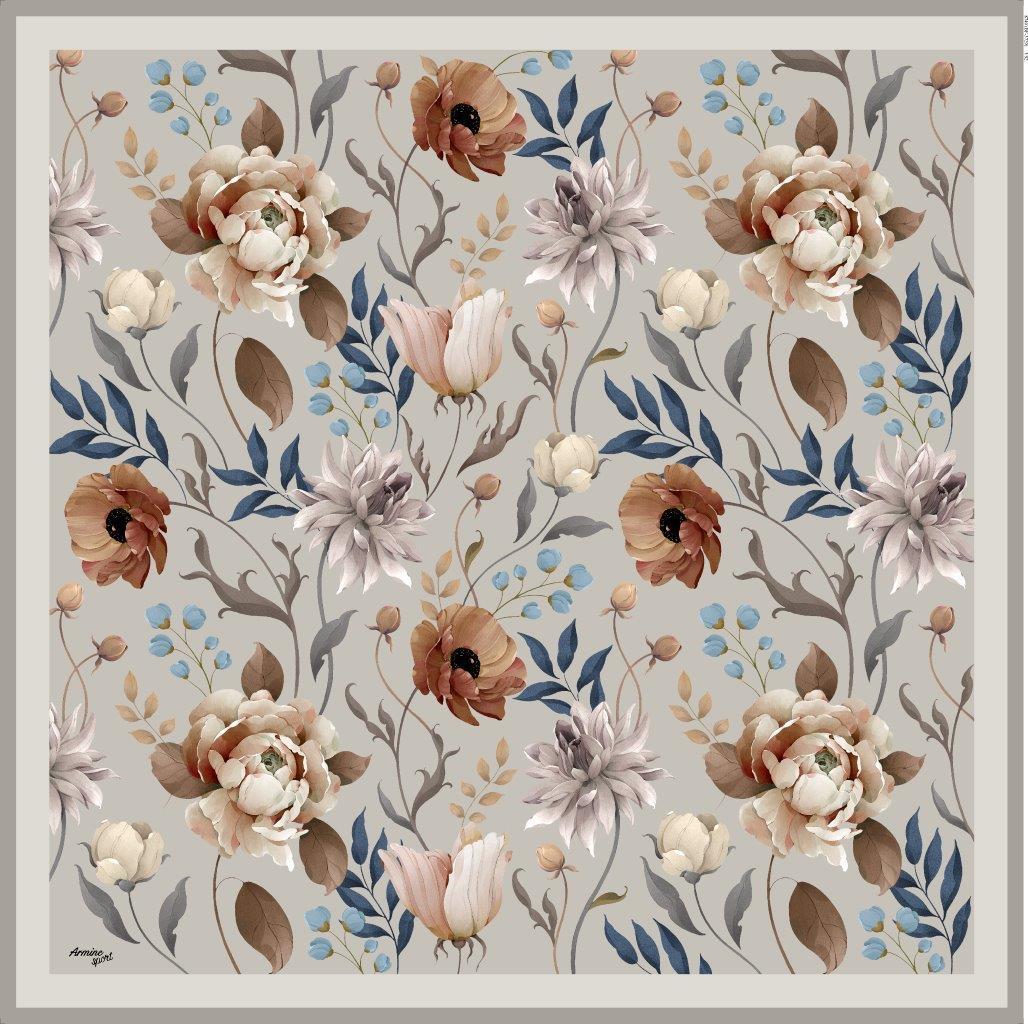 Armine Sport Twill Eşarp - 8740-92 Taş