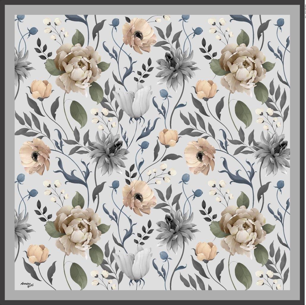 Armine Sport Twill Eşarp - 8740-93 Gri