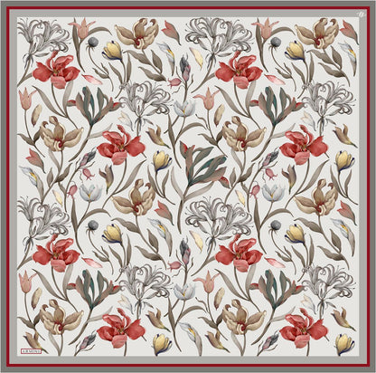 Armine Sport Twill Eşarp - 8825-04 Açık Gri