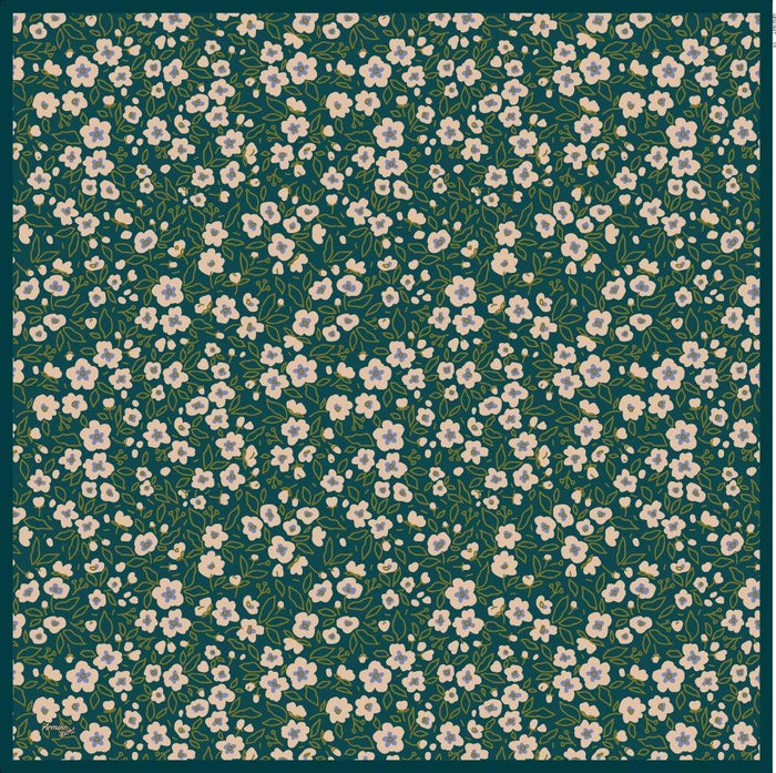 Armine Sport Twill Eşarp - 9017-09 Petrol Yeşili