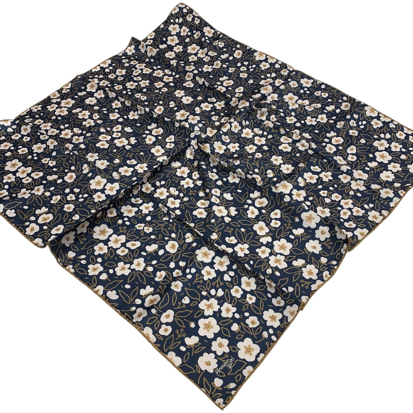 Armine Sport Twill Eşarp - 9017-13 Lacivert