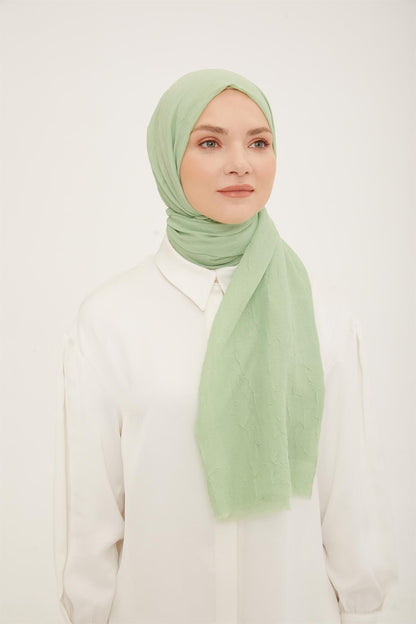 Armine Trend Bambu Şal - Açık Yeşil 37