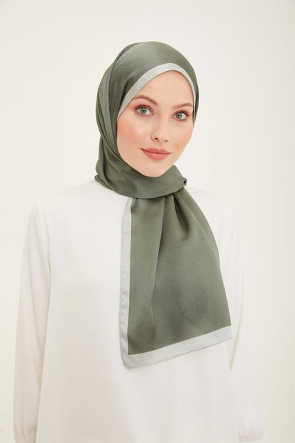 Armine Trend Janjan Şal - Koyu Yeşil 72