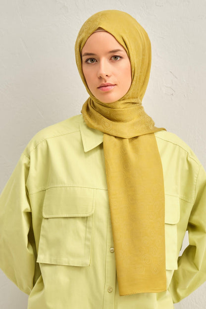 Armine Trend Lyon Şal - 2 - Hardal 247312