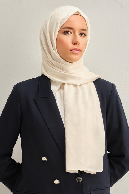 Armine Trend Lyon Şal - 2 - Krem 246964