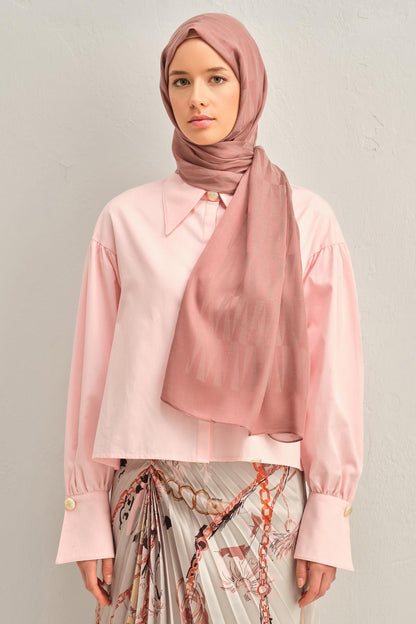 Armine Trend Lyon Şal - 3 - Gül Kurusu 247310