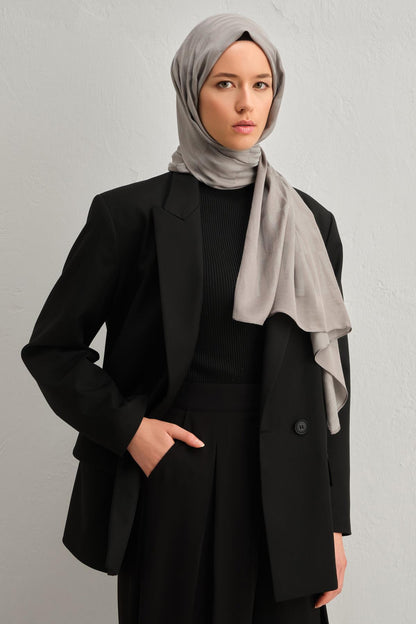 Armine Trend Lyon Şal - 3 - Koyu Taş 247313