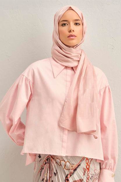Armine Trend Lyon Şal - 3 - Pudra 247308