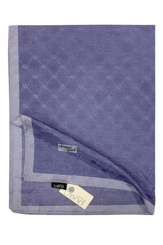 Armine Trend Monogram Şal - 2 - Lavanta 118