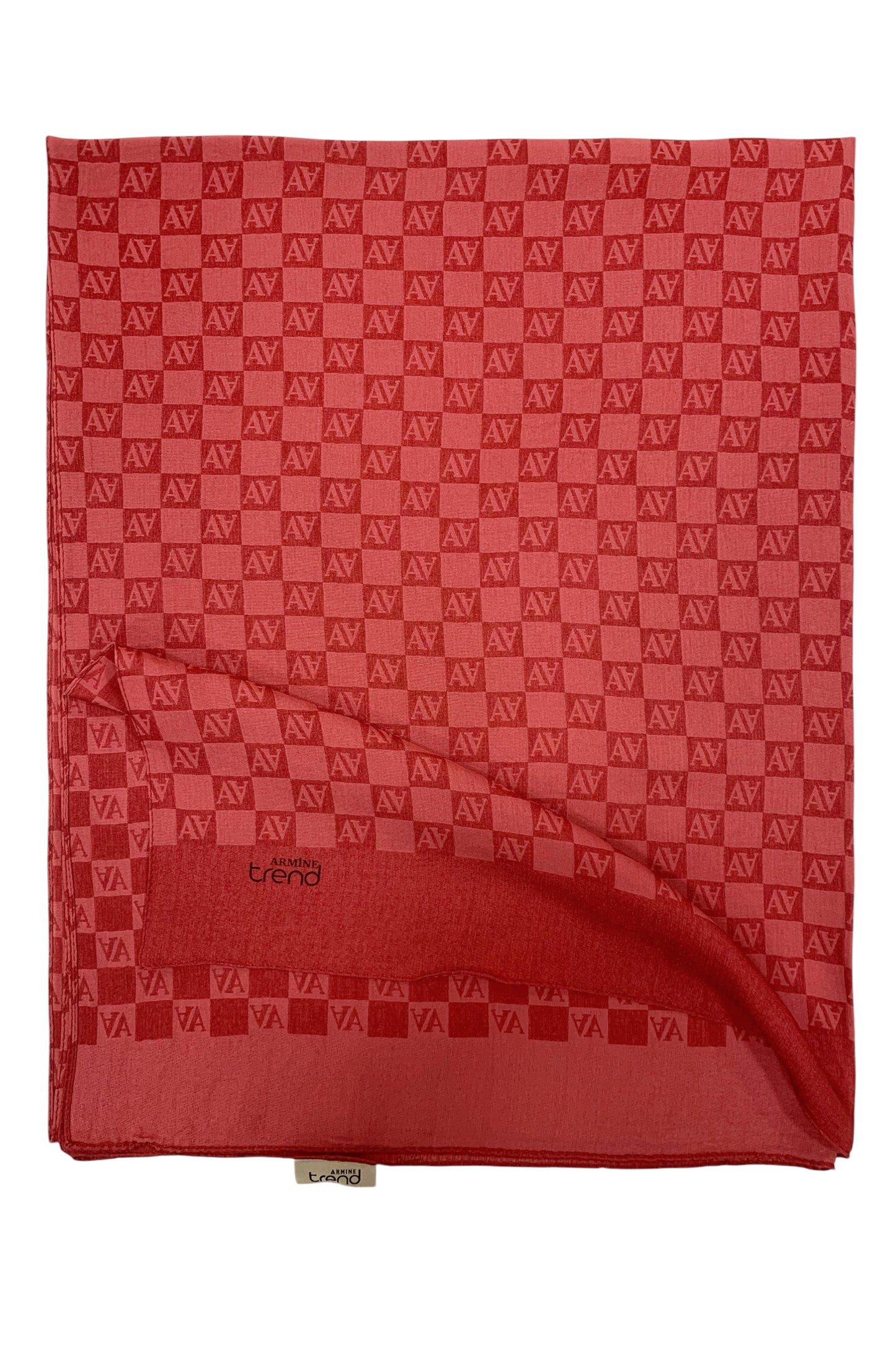 Armine Trend Ultra Light Şal - 18 - Kırmızı 24059