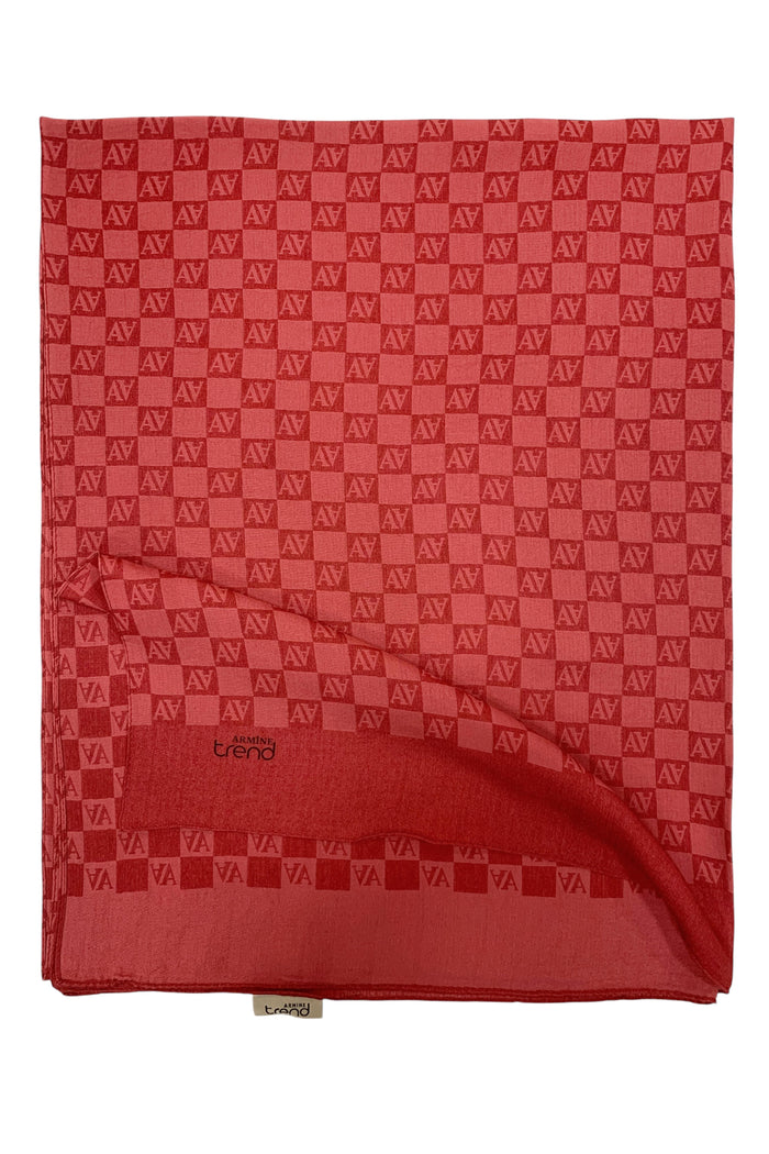 Armine Trend Ultra Light Şal - 18 - Kırmızı 24059